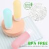 61RfMi1Uw7L._SL1500_.jpg 20 Pack Travel Bottles Set for Toiletries TSA Approved, Leak Proof Travel Size Containers Kit Portable Refillable Travel Accessories for Shampoo Conditioner Lotion Liquids