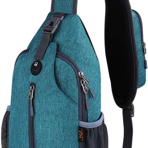 61UGXZfyX1L._AC_SL1001_.jpg WATERFLY Crossbody Sling Backpack Sling Bag Travel Hiking Chest Bag Daypack