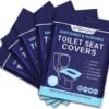 61aNfs13uL._AC_SL1000_.jpg XL 100PCS Toilet Seat Covers Disposable - Flushable Paper Toilet Seat Cover is Travel Accessories, Travel Essentials for Public Restrooms, Airplane, Campin