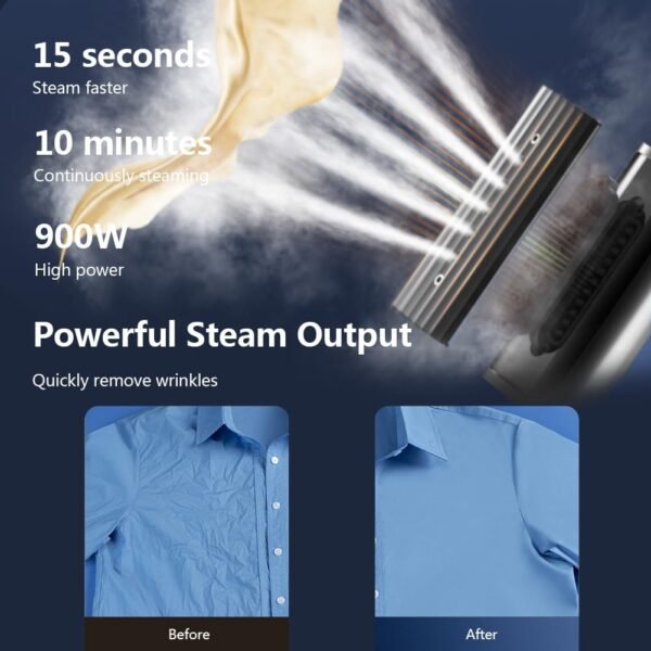 61ij81wtIyL._AC_SL1001_.jpg G3 Steamer for Clothes Portable Travel Steamer, Fashion Handheld Garment Steamer, 0.75lbs Lightly, 15s Fast Heat-up, Light Mini Steam Iron for travel and home