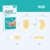 61vrmvFfwdL._AC_SL1500_.jpg Hydrocolloid Gel Blister Bandages Pads - (Variety Pack) Promifun 32ct Waterproof Adhesive Blisters Bandages - Blister Pads for Heel, Foot, Toe, Feet - Gel Blister Chshions for Prevention & Recovery