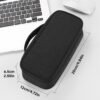 61vtkf0ZuL._AC_SL1000_.jpg Teskyer Electronics Organizer Travel Case, Waterproof Portable Tech Accessories Pouch with Organized Compartments for Cables, Phone, Chargers, Earphone, Black
