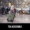 61vxOKhTwXL._AC_SL1000_.jpg GORILLA GRIP Heavy Duty Adjustable Luggage Straps for Suitcases, Easy to Identify Travel Belt Connector Holds Suitcase Together, Extends Life of Bag, Strap Connects Two Bags, Accessories 2 Pack Green