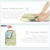 BAGAIL 4 Set/6 Set Ultralight Compression Packing Cubes Packing Organizer for Travel Accessories Luggage Suitcase Backpack