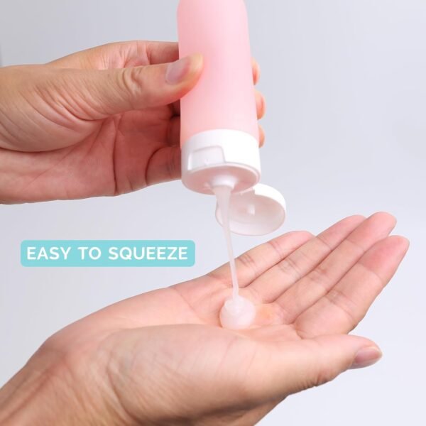 61z5YXCge3L._SL1500_.jpg 20 Pack Travel Bottles Set for Toiletries TSA Approved, Leak Proof Travel Size Containers Kit Portable Refillable Travel Accessories for Shampoo Conditioner Lotion Liquids