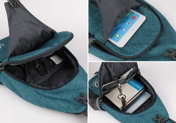 61z5p0-hYYL._AC_SL1001_.jpg WATERFLY Crossbody Sling Backpack Sling Bag Travel Hiking Chest Bag Daypack