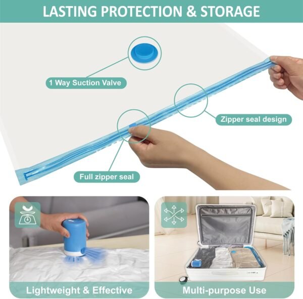 710UZP3UGPL._AC_SL1500_.jpg Travel Vacuum Bags with Electric Pump, 8 Pack Vacuum Travel Bags for Luggage and Suitcase, Vacuum Seal Space Saver Compression for Clothes Clothing