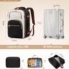 712IN6XWkeL._AC_SL1500_.jpg LOVEVOOK Travel Backpack Carry on Flight Approved 40L,Waterproof TSA Travel Essentials Personal Item Backpack for Women Men,Large Carry on Luggage Suitcase Travel Bag for Airplane with 3 Packing Cubes