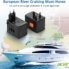 7160xw5sS6L._AC_SL1500_.jpg Acer Universal Travel Plug Adapter - International Power Adapter with 5 USB Ports (3 USB C) 5.8A, Worldwide Outlet Charger for USA to European UK France Germany Spain, Type C/E/F/G/I/L/A, Black