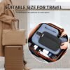 716OvM8V8wL._AC_SL1500_.jpg XQXA Toiletry Bag for Men, Hanging Dopp Kit Water Resistant Travel makeup Bag for women, Mens Travel Bag Shaving Bag for Toiletries Accessories (01-Black)