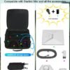 7197zsESxeL._AC_SL1500_.jpg Mwin Carrying Case for Starlink Mini - Starlink Mini Accessories Lightweight Travel Case, Splash-Resistant & Shockproof EVA Protective Cover with Shoulder Strap, Portable Hard Bag for Travel, Black