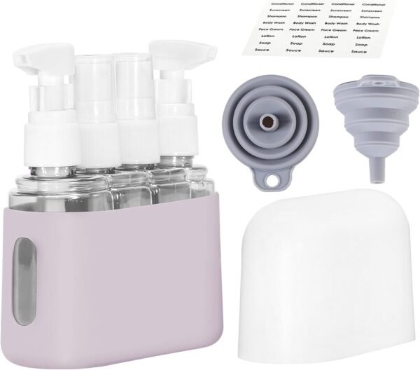 719gyrkXnIL._AC_SL1500_.jpg Bpluma Travel Bottles, Leak Proof Containers For Toiletries TSA Approved Airplane Accessories Kits For Liquid With Labels