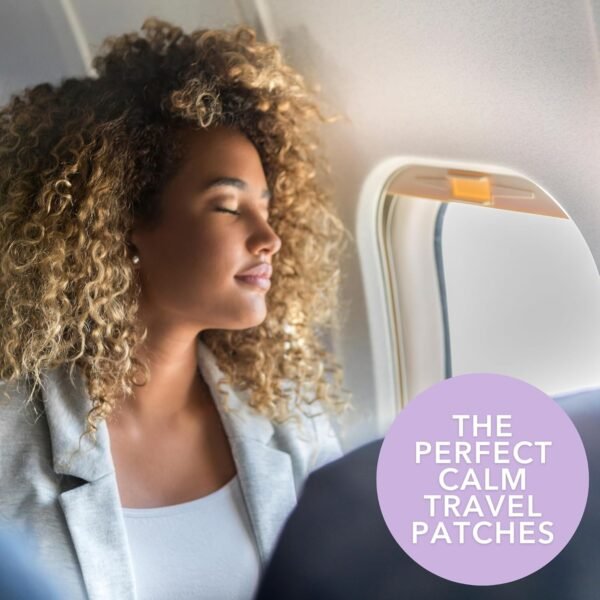 71Bw30EkQjL._AC_SL1500_.jpg Laki Naturals Fly Calm Patch (Pack of 8) - Relax Nerves, Support Stress, Ease Your Mind for Happy Air Travel - Natural Ingredients to Support Airplane Stress - Calm Your Fear of Flying Naturally