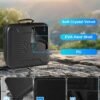 71DlF0fQgLL._AC_SL1500_.jpg Mwin Carrying Case for Starlink Mini - Starlink Mini Accessories Lightweight Travel Case, Splash-Resistant & Shockproof EVA Protective Cover with Shoulder Strap, Portable Hard Bag for Travel, Black