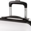 71E-1Am6JL._AC_SL1500_.jpg SwissGear 7366 Hardside Expandable Luggage with Spinner Wheels, White, Carry-On 19-Inch