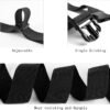 71KmvtuR0dL._AC_SL1500_.jpg 2Pcs Luggage Straps for Suitcase Travel Accessories TSA Approved, 80In Long Belts to Keep Your Suitcase Secure, Adjustable Bag Straps with Quick-Release Buckle for Travel Bag Closure, Black