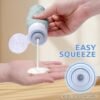 71M1I8AAEDL._SL1500_.jpg Travel Bottles for Toiletries, 4pcs Tsa Approved 3oz Travel Size Containers, BPA Free Leak Proof Premium Silicone Bottles, Refillable Liquid Squeezable Accessories W/Toiletry Bag