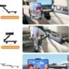 71NO6gqP3pL._AC_SL1500_.jpg LISEN for iPad Holder Car Mount Road Trip Essentials Activities for Kids Car Accessories Women Interior, 3 in 1 Tablet Holder Backseat Camping Car Organizer Back Seat Headrest iPad Mount