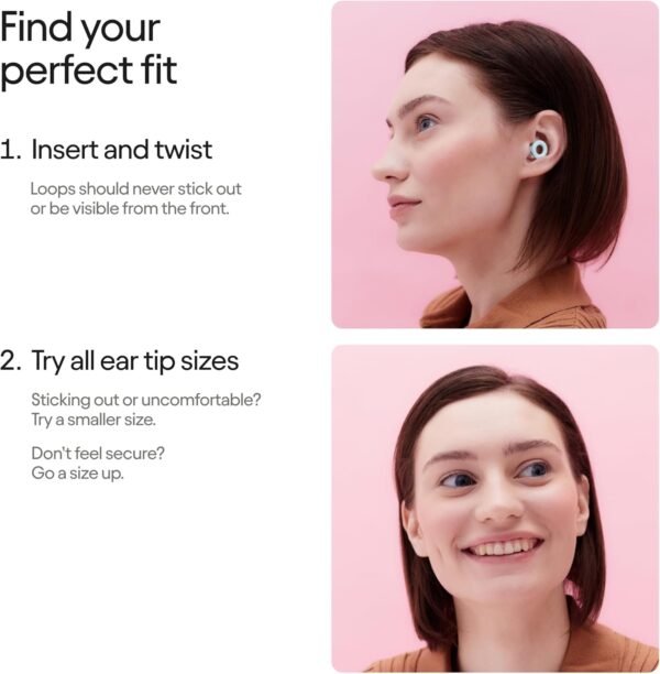 Loop Quiet 2 Ear Plugs - Ultra-Comfy Reusable Noise-Reducing Earplugs for Sleep, Deep Focus, Travel, Sensitivity | Flexible Hearing Protection | Customizable Fit | 24dB (SNR) Noise Reduction