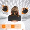 71RgACpc93L._AC_SL1500_.jpg MLVOC Travel Pillow 100% Pure Memory Foam Neck Pillow, Comfortable & Breathable Cover, Machine Washable, Airplane Travel Kit with 3D Contoured Eye Masks, Earplugs, and Luxury Bag, Standard (Black)