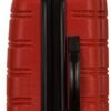 Rockland Melbourne Hardside Expandable Spinner Wheel Luggage, Red, Carry-On 20-Inch