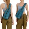71WHGggTE6L._AC_SL1500_.jpg WATERFLY Crossbody Sling Backpack Sling Bag Travel Hiking Chest Bag Daypack
