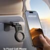 71a7Hmc4UDL._AC_SL1500_.jpg JOYROOM for Magsafe Airplane Phone Holder Travel Essentials,【Unlimited Scenery】 Hands-Free Plane Phone Holder, Airplane Travel Accessories for iPhone 16 Pro Max & Magsafe Case
