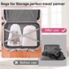 Vivinin 18 Pack Shoe Bags - 11.8in x 15.7in, Storage Bags for Packing, Travel Essentials for Men and Women