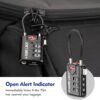 SURE LOCK TSA Compatible Travel Luggage Locks, Inspection Indicator, Easy Read Dials - 2 pack