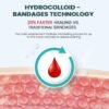 71j1OFcLijL._AC_SL1500_.jpg Hydrocolloid Gel Blister Bandages Pads - (Variety Pack) Promifun 32ct Waterproof Adhesive Blisters Bandages - Blister Pads for Heel, Foot, Toe, Feet - Gel Blister Chshions for Prevention & Recovery