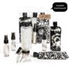 71lUICOx8pL._SL1280_.jpg Kitsch 11 PCS Travel Bottles for Toiletries – Travel Essentials Kit for Shampoo, Conditioner, Lotion & More - TSA Approved Travel Bottles, Leak-Proof Refillable Travel Size Containers - Black & Ivory