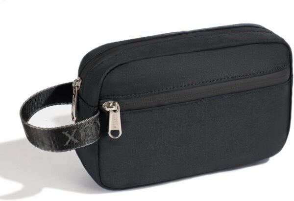 71sNGWBQMDL._AC_SL1500_.jpg XQXA Toiletry Bag for Men, Hanging Dopp Kit Water Resistant Travel makeup Bag for women, Mens Travel Bag Shaving Bag for Toiletries Accessories (01-Black)