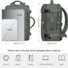 Travel Backpack For Women Men Flight Approved, Carry-on Backpack Bag Luggage, Personal Item Backpack Bag, Laptop Backpack Casual Daypack, Travel Essentials Must Haves, Olive-green
