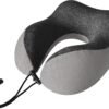 71wSsMw6XjL._AC_SL1500_.jpg High Fill Memory Foam Neck Pillow - Ergonomic Support for Plane, Car, Home Travel Accessory, Washable Cover - Neck Pillow for Effortless Travel