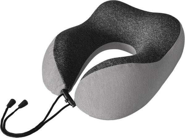 71wSsMw6XjL._AC_SL1500_.jpg High Fill Memory Foam Neck Pillow - Ergonomic Support for Plane, Car, Home Travel Accessory, Washable Cover - Neck Pillow for Effortless Travel