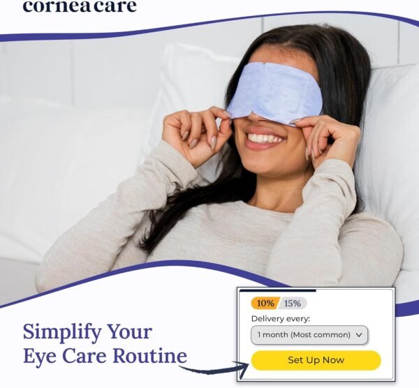 71xItT1QyML._AC_SL1500_.jpg Rest: Self Heating Warm Compress for Dry Eyes | Heated Eye Mask for Fast Relief | No Microwave or Washcloth Needed | Travel Ready | 30 Count