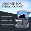 812HbyWsCiL._AC_SL1500_.jpg SO~MINE Airplane Pocket Organizer | Tray Table Cover | In Flight Seat Back Organizer Bag | Commuter Essential Travel Bag | Media Pouch For Flying | Travel Gift | Attaches To Luggage