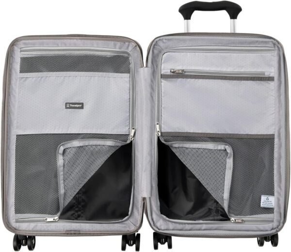 Travelpro Maxlite Air Hardside Expandable Carry on Luggage, 8 Spinner Wheels, Lightweight Hard Shell Polycarbonate Suitcase, Champagne, Carry On 21-Inch