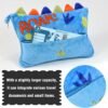 81JnNurUR0L._AC_SL1500_.jpg 3 in 1 Travel Pillow and Blanket Set for Kids,Soft Travel Blanket Airplane Campact with Bag,Pillow Blanket for Boys with a Pocket,Backpack Clip, Luggage Sleeve (Dinosaur)
