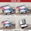 81Ny2VsdjTL._AC_SL1500_.jpg SUOCO Travel Vacuum Bags for Luggage with Portable Electric Pump, 8 Small Packing Seal Bags for Clothing Suitcase Backpack, Space Saver Compression Clothes Storage Bag