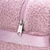 81PuChvr1XL._AC_SL1500_.jpg Bliss Womens Travel Blanket Set - 4 Piece Plush Microfiber Packable Travel Blanket with Relaxing Sleep Mask, Carry On Case, and Satin Hair Tie, Pink Gaze
