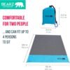 81SPU3lk1iL._AC_SL1500_.jpg Pocket Blanket - Beach Blanket Waterproof Sandproof, Picnic Blankets Waterproof Foldable, Lightweight & Compact for Hiking, Camping, Travel, Festival Accessories