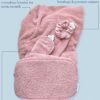 81c7b7PyFaL._AC_SL1500_.jpg Bliss Womens Travel Blanket Set - 4 Piece Plush Microfiber Packable Travel Blanket with Relaxing Sleep Mask, Carry On Case, and Satin Hair Tie, Pink Gaze