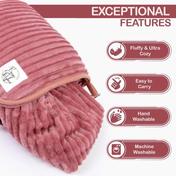 81cRmceKbYL._AC_SL1500_.jpg Premium Travel blanket pillow - XL 50"x70" | 2 in 1 Travel Blanket Airplane Compact with Bag having Hand Luggage Sleeve & Backpack Clip | Roadtrip, Hiking and long flight must haves | Airplane Comfort