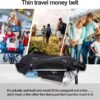 81hNspYex7L._AC_SL1500_.jpg DAITET Money Belt - Passport Holder Secure Hidden Travel Wallet with RFID Blocking, Undercover Fanny Pack (Black)