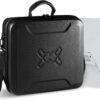 81rSZ8Nj5QL._AC_SL1500_.jpg Mwin Carrying Case for Starlink Mini - Starlink Mini Accessories Lightweight Travel Case, Splash-Resistant & Shockproof EVA Protective Cover with Shoulder Strap, Portable Hard Bag for Travel, Black
