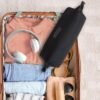 Hair Tools Travel Bag and Heat Resistant Mat for Flat Irons, Straighteners, Curling Iron, and Haircare Accessories, 2-in-1 design, with Interior Pockets, Portable Organizer