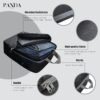 81xQb-wHQCL._AC_SL1500_.jpg 4 Set Compression Packing Cubes Travel - Travel Accessories Expandable Packing Organizers for Carry On - Essentials Luggage Bags
