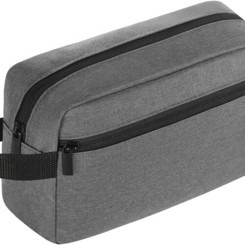 81z-gFhWdaL._AC_SL1500_.jpg Travel Toiletry bag Toiletry bag for women men Hanging Cosmetic bag Travel accessories for Women Men (Grey)