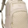 Wotony 17inch large capacity Laptop Backpack Purse for Women, 17inch Work Travel Computer Bags (light pink, 17Inch)